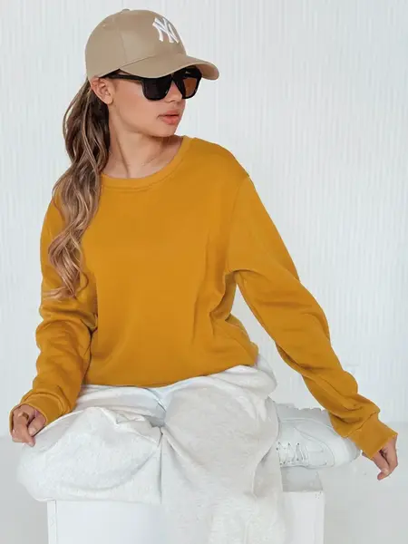 DStreet Dámská mikina FASHION II kamelová