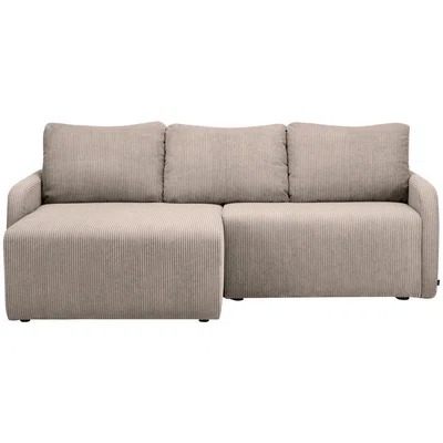 Carryhome ROHOVÁ SEDAČKA, textil, béžová