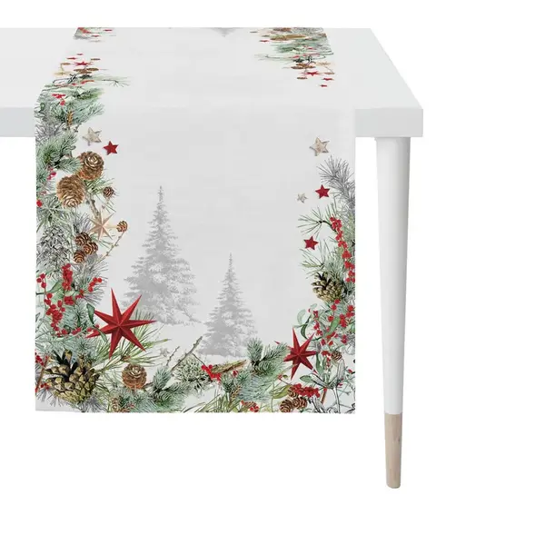 BĚHOUN NA STŮL, 48/140 cm, červená