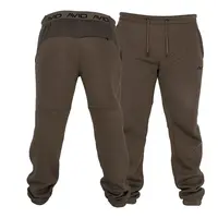 Avid carp tepláky compound joggers brown - l