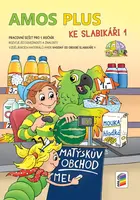 AMOS PLUS KE SLABIKÁŘI 1 se samolepkami (1A-52)