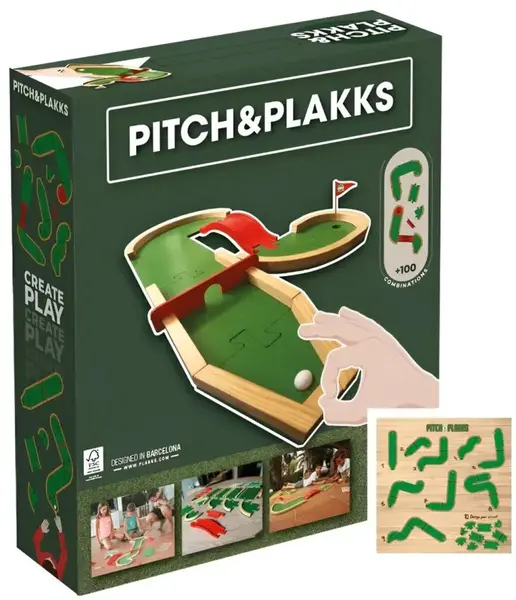 PLAKKS CVRNKACÍ STOLNÍ MINIGOLF