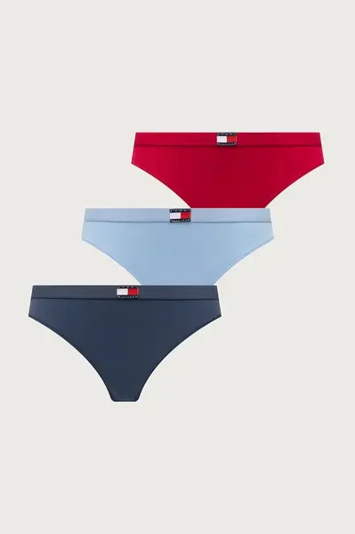 Tommy Hilfiger  kalhotky dámské s bavlnou 3-pack