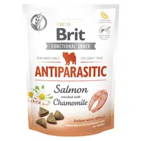 BRIT Care Functional Snack Antiparasit Salmon s lososem a heřmánkem pro psy 150 g