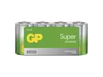 Baterie D (R20) alkalická GP Super 4ks / shrink