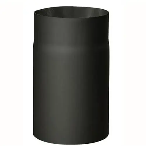 Roura kouřová 160 mm/25 cm, silnostěnné 1,5 mm, černá MA654459