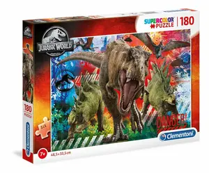 Puzzle 180 dílků - Jurský svět