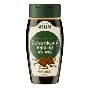 4SLIM Čekankový topping příchuť čokoláda 330 g