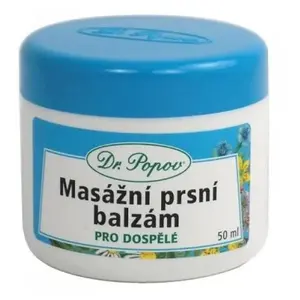 DR. POPOV Masážní prsní balzám pro dospělé 50 ml