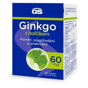GS Ginkgo 60 mg s hořčíkem 90 tablet