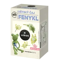 LEROS Dětský čaj fenykl BIO 20 sáčků