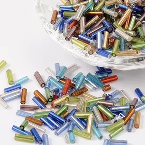 Glass Bugle Beads