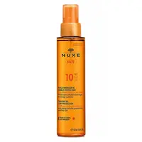 NUXE SUN Bronzující olej SPF10 obličej a tělo 150 ml