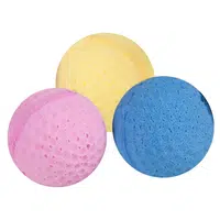 FLAMINGO Hračka balónek Spungy pro kočky 4 cm