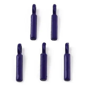 Rack Plating Spray Painted Alloy 1-Loop Link Pendants