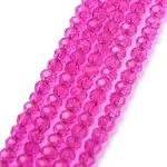 Electroplate Glass Beads Strands