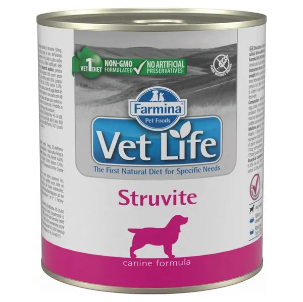 VET LIFE Natural Struvite konzerva pro psy 300 g