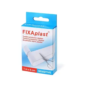 FIXAPLAST Sensitive textilní průdušná náplast 1 m x 6 cm