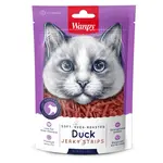 WANPY Soft duck jerky strips pro kočky 80 g