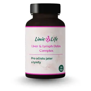 LIVER & LYMPH DETOX COMPLEX – lymfa, opuchy, očista pečene 90 kapsúl/30 dní