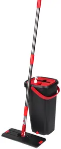 Plochý mop QuickShine s vedrom 8 l