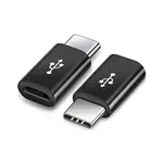 Redukce USB micro - USB C, černá