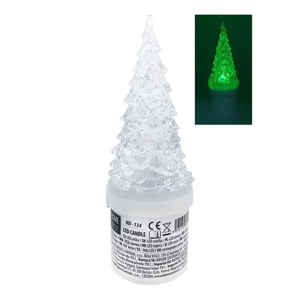 Svíčka LED HOME DECOR HD-134 Stromeček