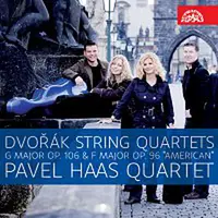 Pavel Haas Quartet – Dvořák: Smyčcové kvartety G dur, op. 106 a F dur, op. 96 "Americký"