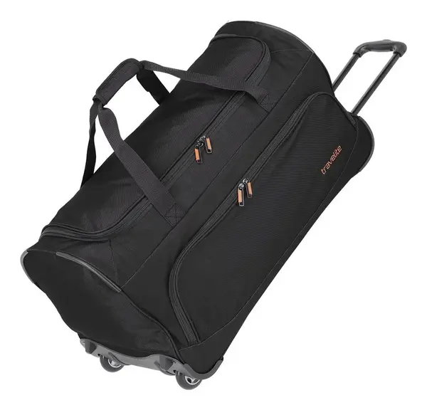 Cestovní taška na kolečkách Travelite Basics Fresh Wheeled Duffle Black