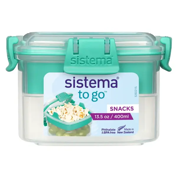 SISTEMA To Go Krabička s miskou zelená 400 ml