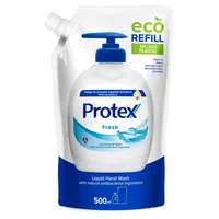 PROTEX Fresh tekuté mýdlo s přirozenou antibakteriální ochranou náhradní náplň 500 ml