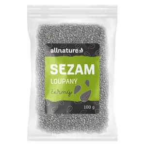 ALLNATURE Sezam černý 100 g