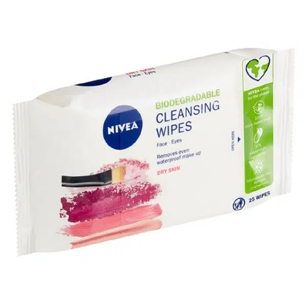 NIVEA Jemné čisticí pleťové ubrousky 3v1 25 ks