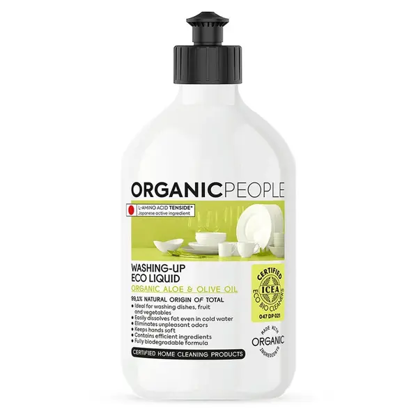ORGANIC PEOPLE Eko Prostředek na nádobí Aloe 500 ml