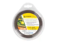 Struna SawLine STREND PRO 1111036 2,4mm 15m zoubkovaná