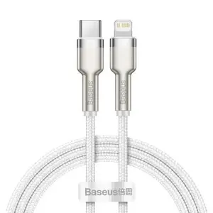Kabel BASEUS Cafule USB-C/Lightning 2m White 20W