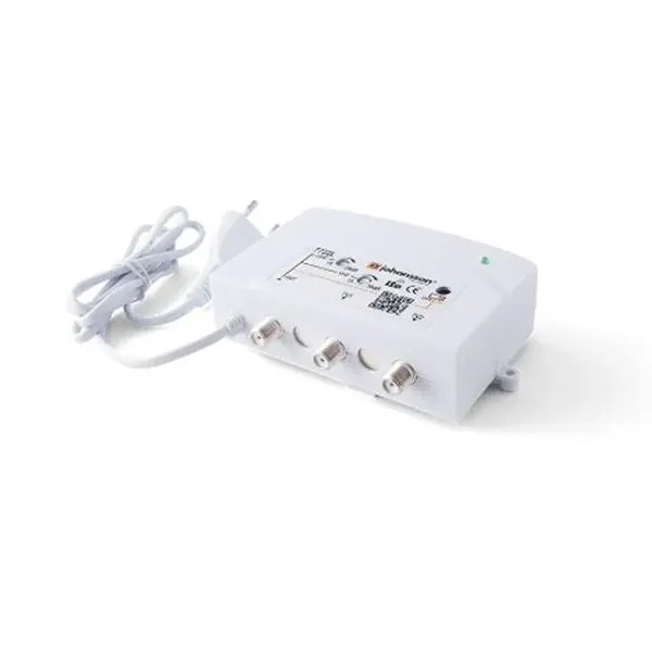 Anténní zesilovač domovní Johansson 7722L2 VHF-UHF, 2x výstup, filtr 5G LTE