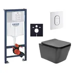 Závesný WC set do ľahkých stien / predstenová montáž SAT Infinitio SIKOGRSIN12BASH0