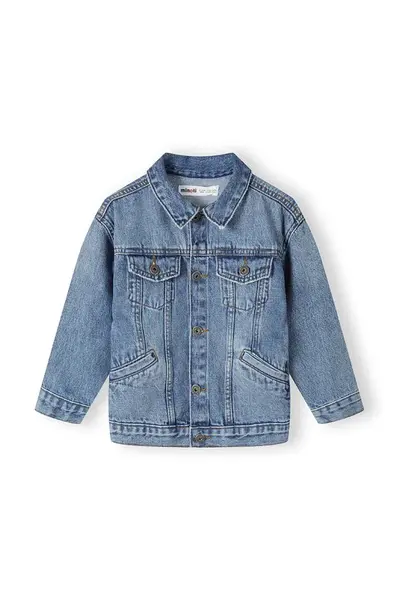 MINOTI Prechodná bunda  modrá denim