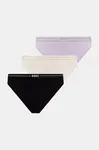 BOSS kalhotky dámské s bavlnou 3P BRIEF 3-pack