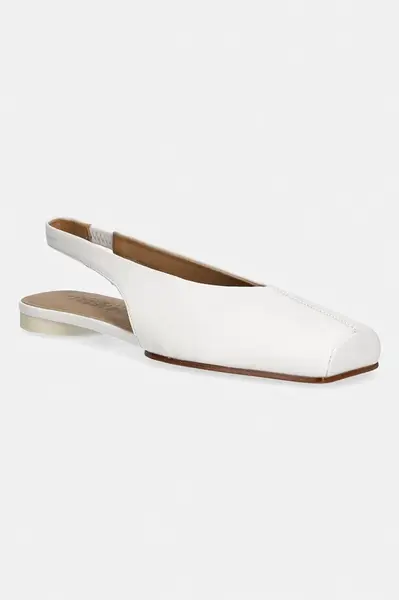 MM6 Maison Margiela baleríny kožené