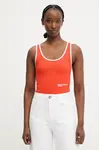 Karl Lagerfeld Jeans top dámský s bavlnou