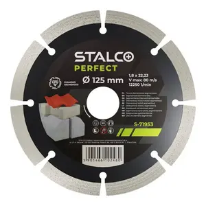 Kotouč diamantový řezný, segmentový, ø 180 mm, STALCO PERFECT