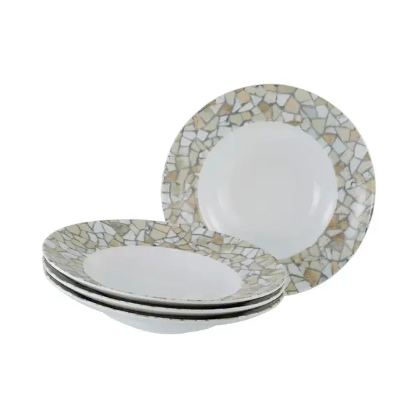 Creatable SADA TALÍŘŮ NA TĚSTOVINY, keramika, 27 cm