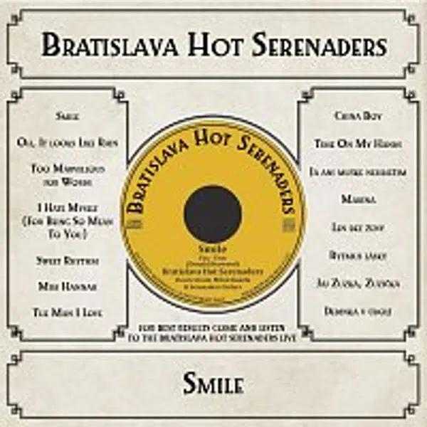 Bratislava Hot Serenaders – Smile CD