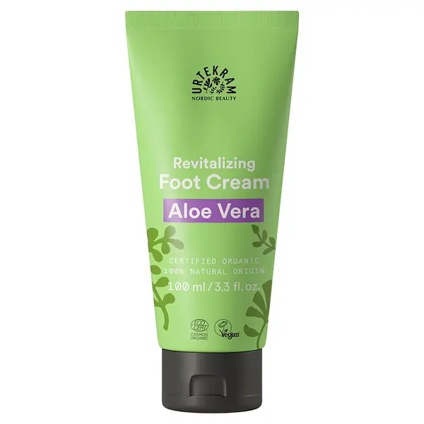 URTEKRAM Regeneračný krém na nohy s aloe vera BIO 100 ml