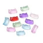 Baking Paint Transparent Glass Beads