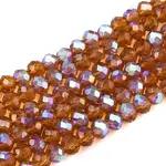 Electroplate Glass Beads Strands