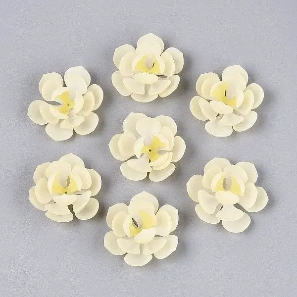 Heat Shrink Acrylic Bead Caps