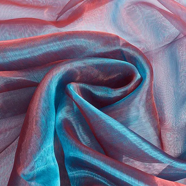 Two Tone Polyester Organza Fabric